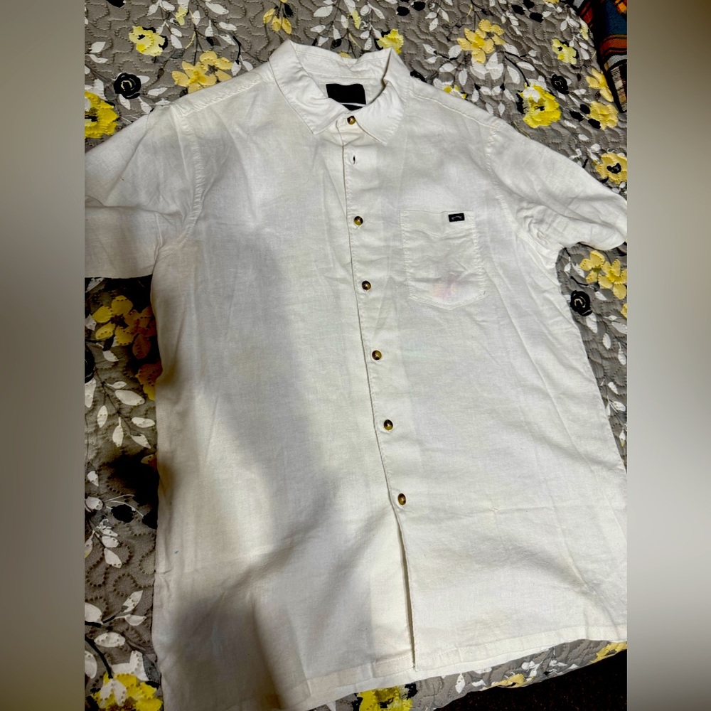 Billabong hemp linen shirt